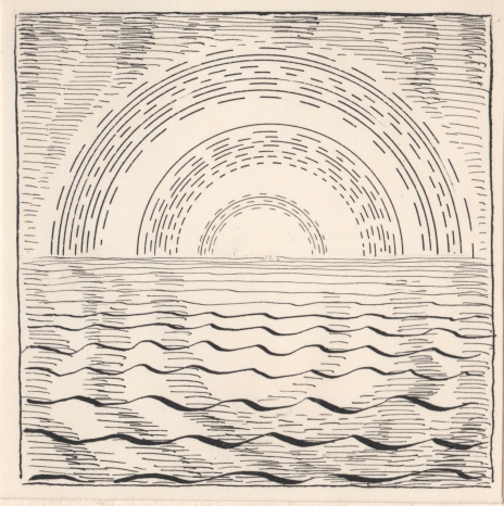 Иллюстрация к книге Д.Кабалевского "Про трех китов"