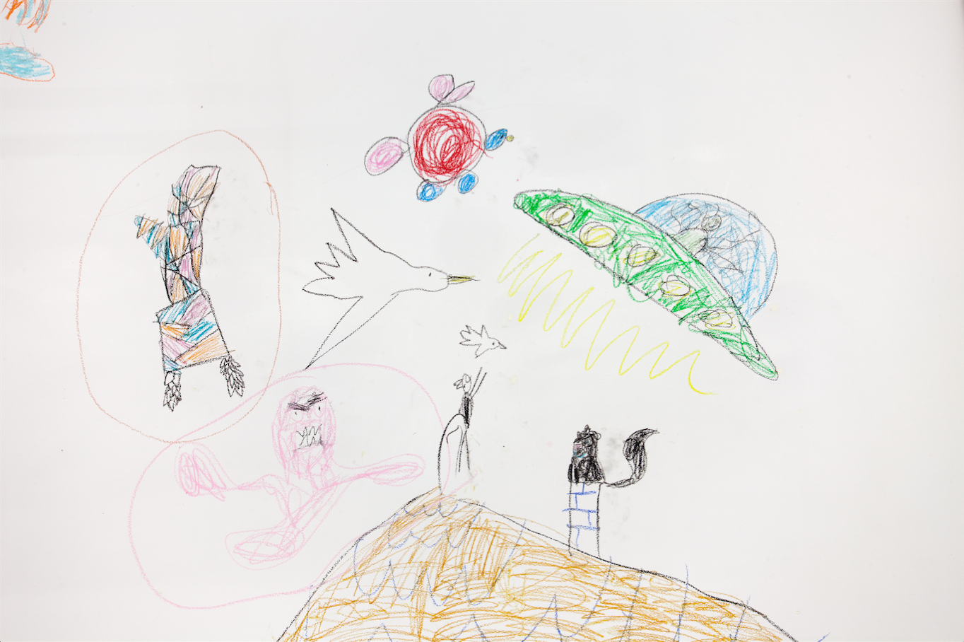 «Я рисовал все, что в голову приходило»: дети — о том, что такое современное искусство